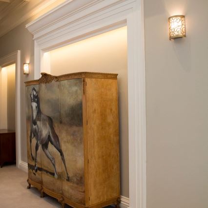 Feiss - Seinävalaisin ARABESQUE 1xE14/60W/230V