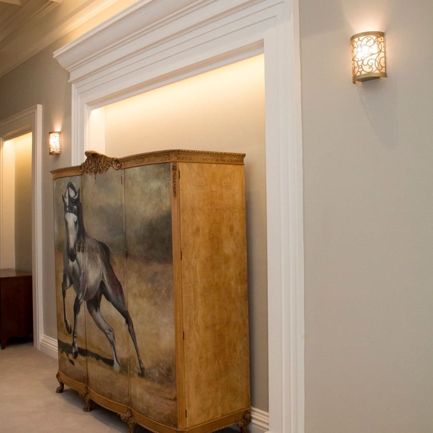 Feiss - Seinävalaisin ARABESQUE 1xE14/60W/230V