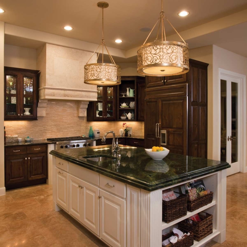 Feiss - Varrellinen kattokruunu ARABESQUE 4xE27/60W/230V kultainen