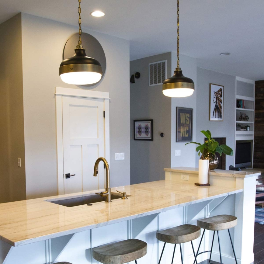 Feiss - Kattokruunu ketjussa CADENCE 2xE27/75W/230V