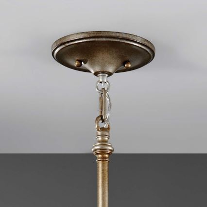 Feiss - Riippukattokruunu LUCIA 1xE27/60W/230V