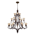 Feiss - Kattokruunu ketjussa DRAWING ROOM 18xE27/60W/230V
