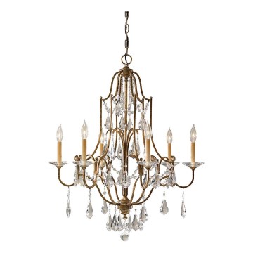 Feiss - Kattokruunu ketjussa VALENTINA 6xE14/60W/230V