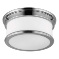 Feiss – PAYNE-kylpyhuoneen kattovalaisin 2xE27/60W/230V IP44, mattakromi