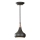Feiss - riippuvalaisin BESO, 1 x E27 / 60 W / 230 V, Ø 17,9 cm, musta/kupari