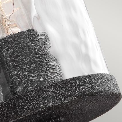 Feiss - Seinävalaisin ANGELO 1xE27/60W/230V musta