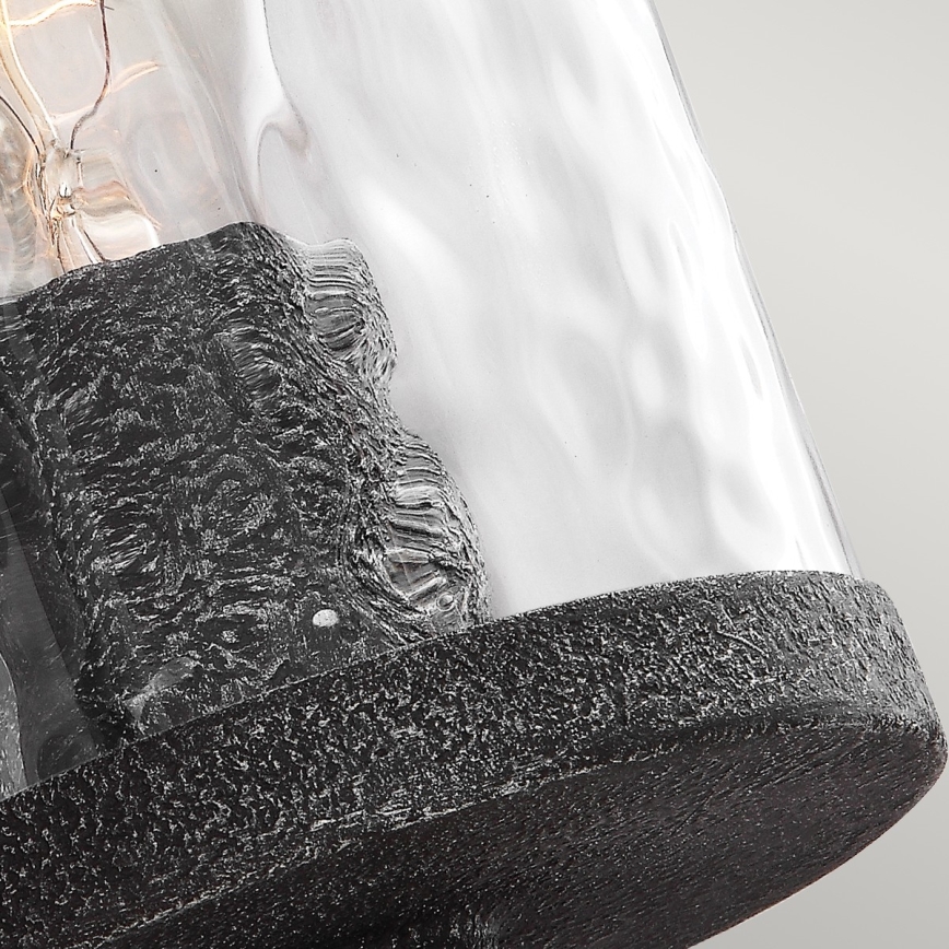 Feiss - Seinävalaisin ANGELO 1xE27/60W/230V musta