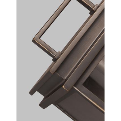 Feiss - Ulkoseinävalaisin GLENVIEW 1xE27/60W/230V IP44 antrasiitti