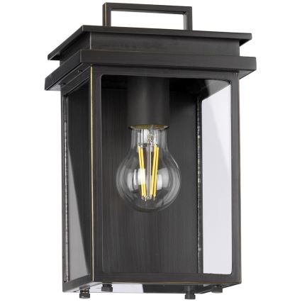 Feiss - Ulkoseinävalaisin GLENVIEW 1xE27/60W/230V IP44 antrasiitti