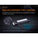 Fenix ​​WT16R - LED Ladattava taskulamppu 2xLED/USB IP66 300 lm 30 tuntia