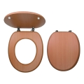FERRO - WC-istuinkansi MDF/pyökki-dekori