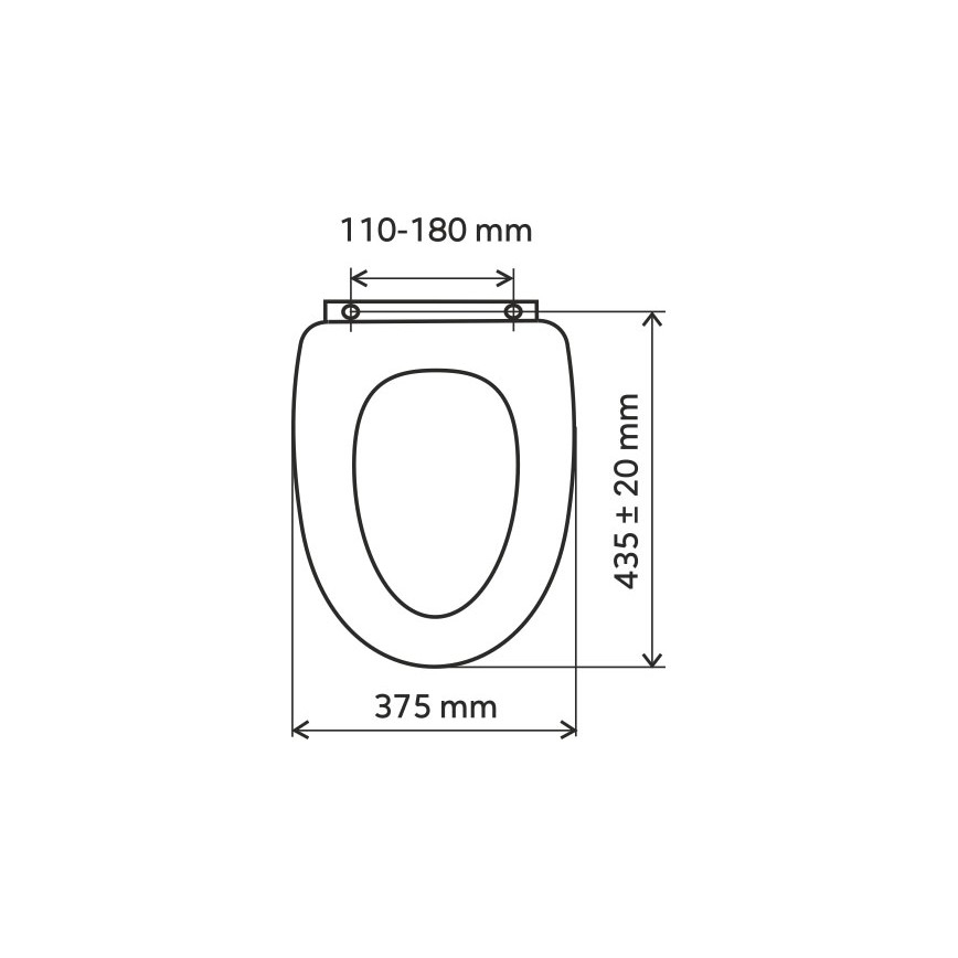 FERRO - WC-istuinkansi MDF/pyökki-dekori