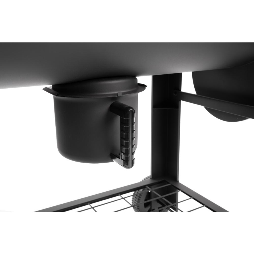 Fieldmann - Hiiligrilli savustamon kanssa musta