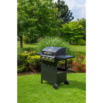 Fieldmann - Kaasugrilli 3 poltinta musta