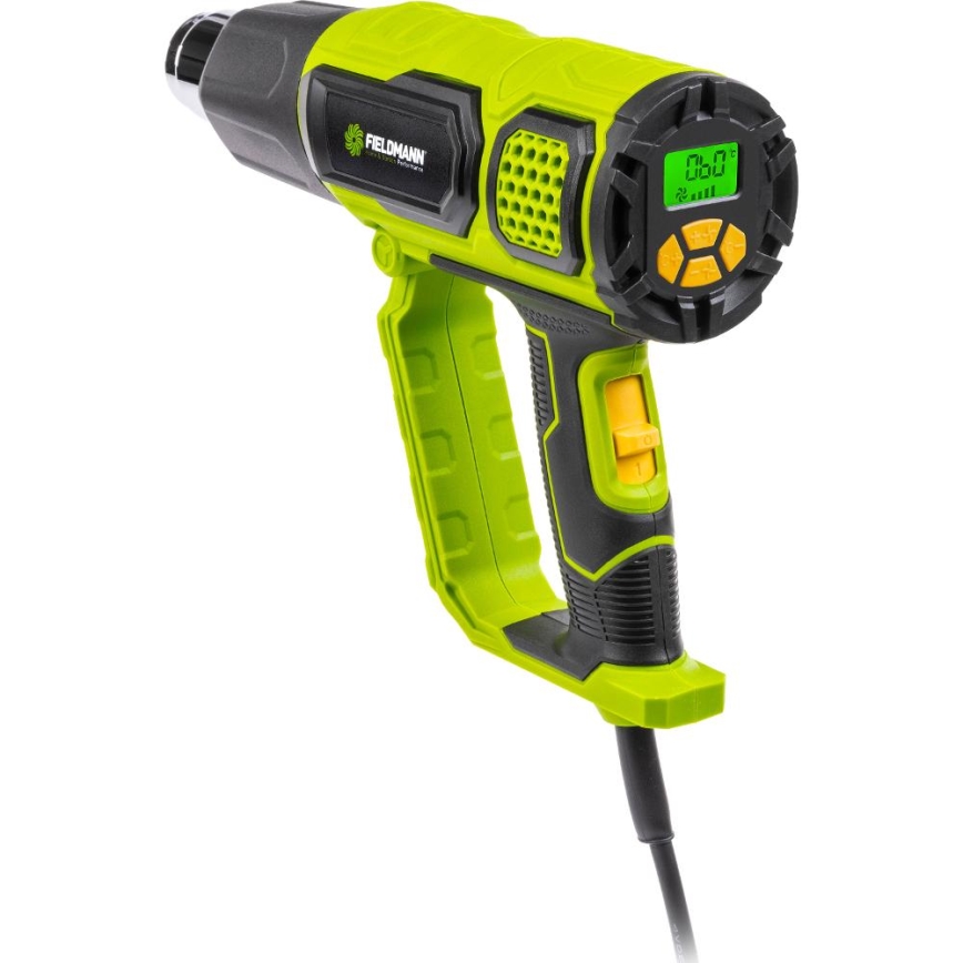 Fieldmann - Lämpöpistooli tarvikkeineen 2000W/230V