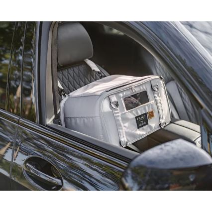 Fikago - Matkalaukku koirille ja kissoille TRUFFLE Grey