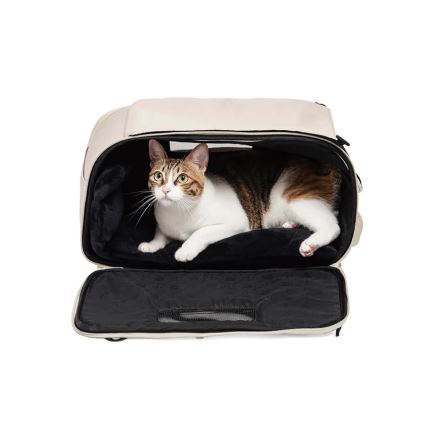 Fikago - Matkalaukku koirille ja kissoille TRUFFLE Grey