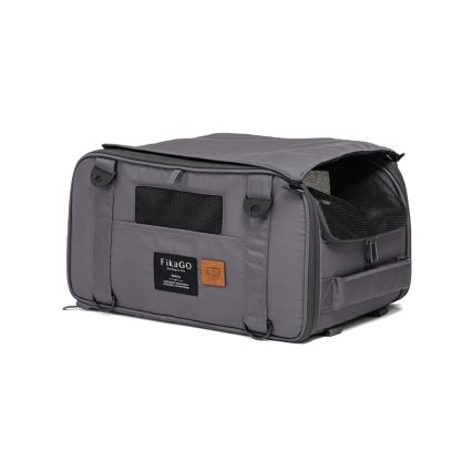 Fikago - Matkalaukku koirille ja kissoille TRUFFLE Grey