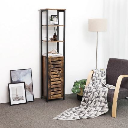 FIRA-kaappi ruskea/musta