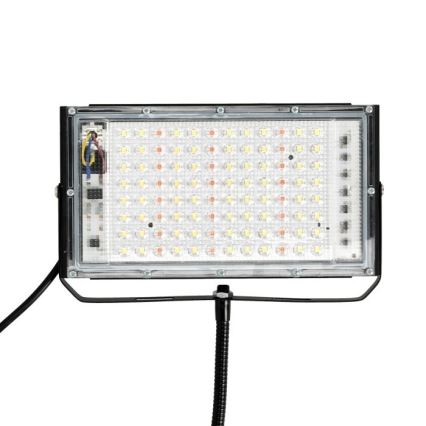 LED-kasvivalaisin jalustalla FIRON LED/45W/230V IP54 musta