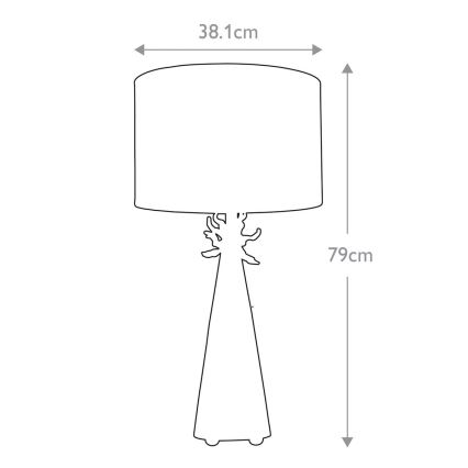 Flambeau - Pöytävalaisin NEO 1xE27/60W/230V