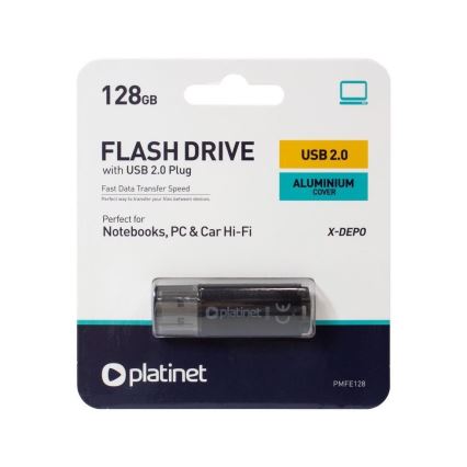 Flash Disk USB 128GB musta