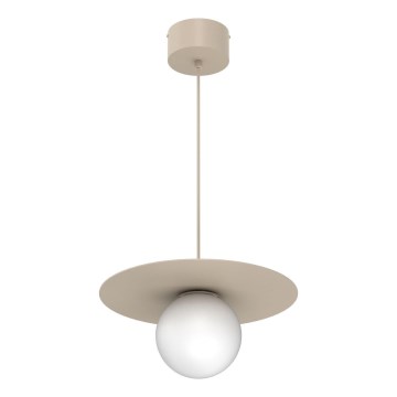 FLAT-riippuvalaisin vaijerilla 1xE27/15W/230V beige