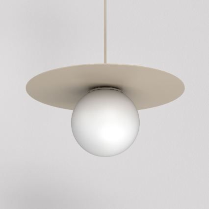 FLAT-riippuvalaisin vaijerilla 1xE27/15W/230V beige