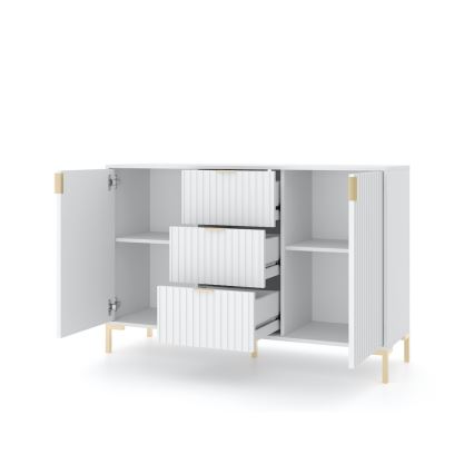 FLOP-lipasto, valkoinen