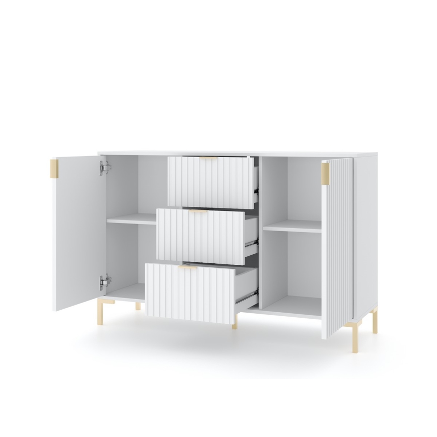 FLOP-lipasto, valkoinen