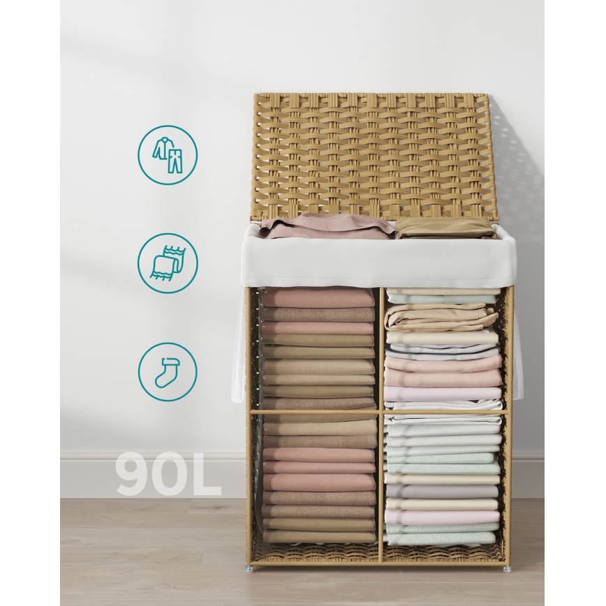 FLYN-rottinkinen pyykkikori