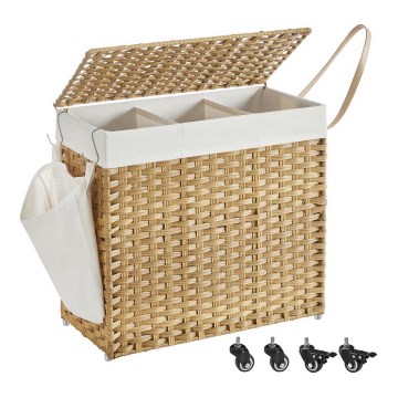 FLYN rottinkinen pyykkikori