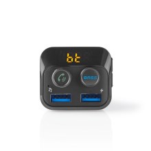FM-autolähetin Bluetooth / MP3 / 2xUSB