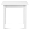 Foldable dining pöytä SALUTO 76x110 cm pyökki/valkoinen
