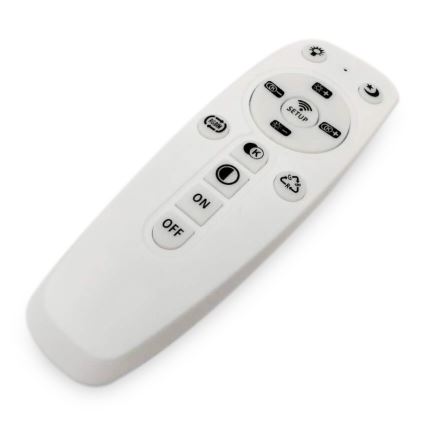 Fulgur 28858 - Himmennettävä LED-kattovalaisin ROSA LED/36W/230V + kauko-ohjaus