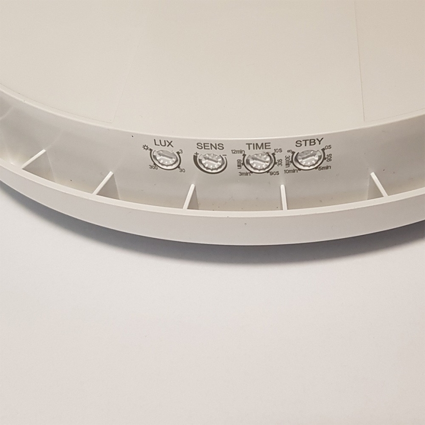 Fulgur 39672 - LED-kattovalaisin anturilla ELLA LED / 16W / 230V IP65