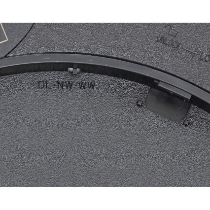 Fulgur 42364 - LED-kattovalaisin NOMY LED/40W/230V 3000/4000/6000K IP40 halkaisija 50 cm musta