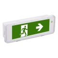 Fulgur s-24495 - LED-hätävalaisin MIRROR LED/1W/230V 1300 mAh IP65