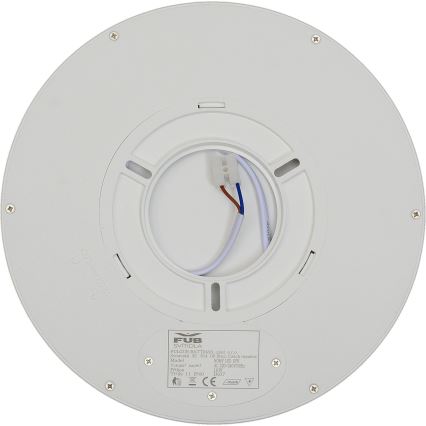 Fulgur s-42584 - LED-kattovalaisin liiketunnistimella NOMY-S LED/18W/230V 3000/4000/6000K IP40 halkaisija 23 cm valkoinen