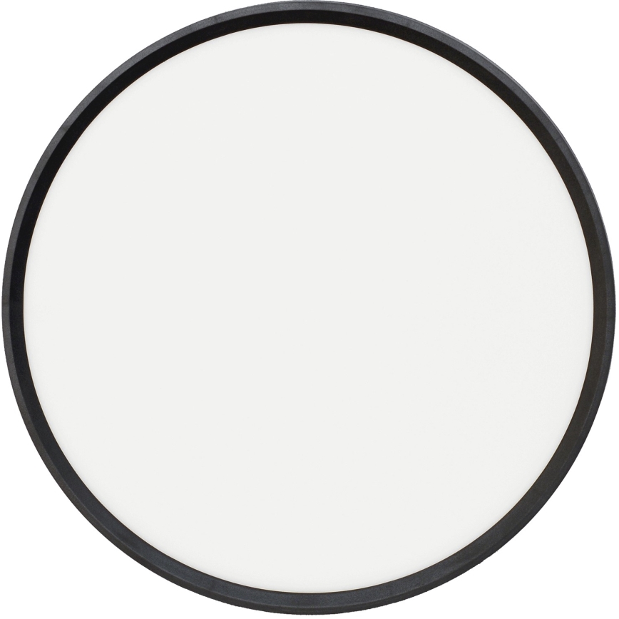 Fulgur s-42589 - LED-kattovalaisin liiketunnistimella NOMY-S LED/32W/230V 3000/4000/6000K IP40 halkaisija 40 cm musta