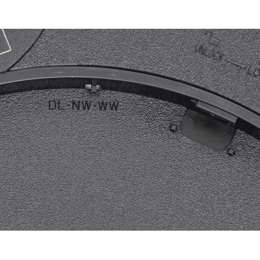 Fulgur s-42589 - LED-kattovalaisin liiketunnistimella NOMY-S LED/32W/230V 3000/4000/6000K IP40 halkaisija 40 cm musta