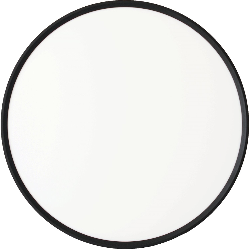 Fulgur s-43042 - LED-himmennettävä kattovalaisin NOMY-RC LED/50W/230V 3000/4000/6500K Ø 60 cm IP40 musta + kaukosäädin