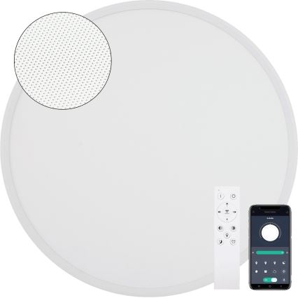 Fulgur s-43056 - himmennettävä LED-kattovalaisin NOMY LED/40W/230V 3000-6500K halkaisija 50 cm UGR19 IP40 Wi-Fi valkoinen + kaukosäädin
