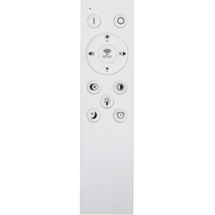 Fulgur s-43056 - himmennettävä LED-kattovalaisin NOMY LED/40W/230V 3000-6500K halkaisija 50 cm UGR19 IP40 Wi-Fi valkoinen + kaukosäädin