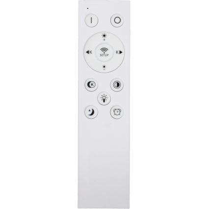 Fulgur s-43057 - LED-himmennettävä kattovalaisin NOMY LED/40W/230V 3000-6500K halkaisija 50 cm UGR19 IP40 Wi-Fi musta + kaukosäädin