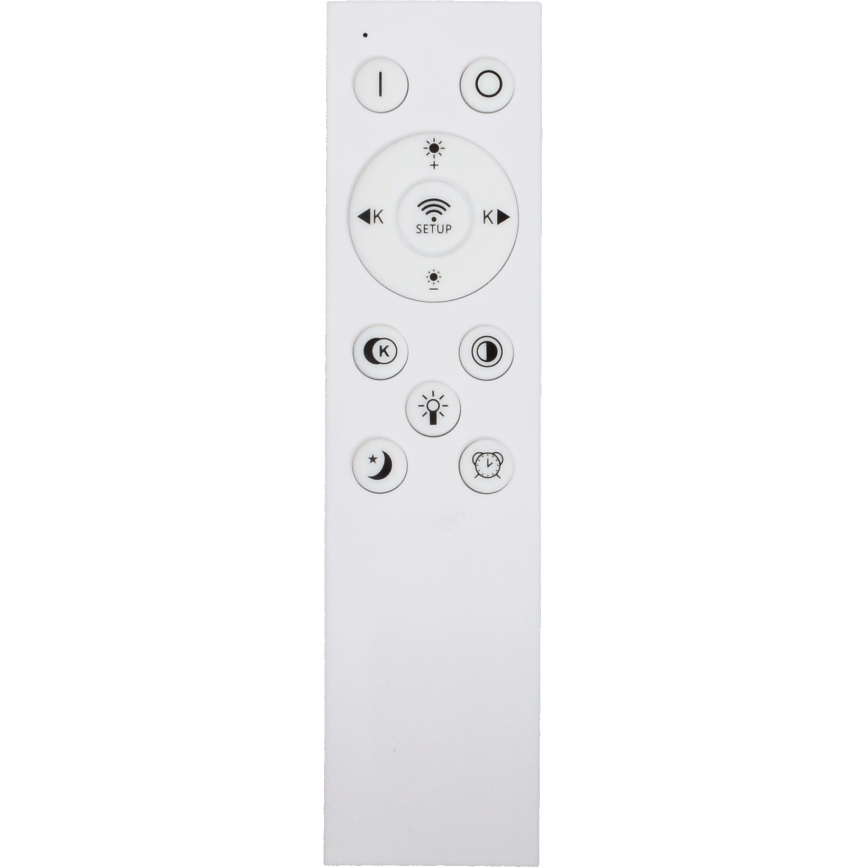 Fulgur s-43057 - LED-himmennettävä kattovalaisin NOMY LED/40W/230V 3000-6500K halkaisija 50 cm UGR19 IP40 Wi-Fi musta + kaukosäädin