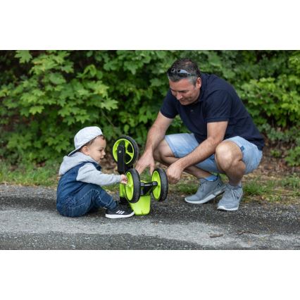 Funny Wheels - Potkupyörä 2-in-1 RIDER SUPER SPORT vihreä/musta