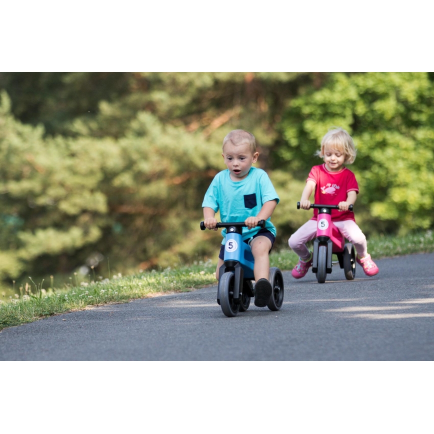 Funny Wheels - RIDER SPORT 2-in-1 potkupyörä sininen/musta