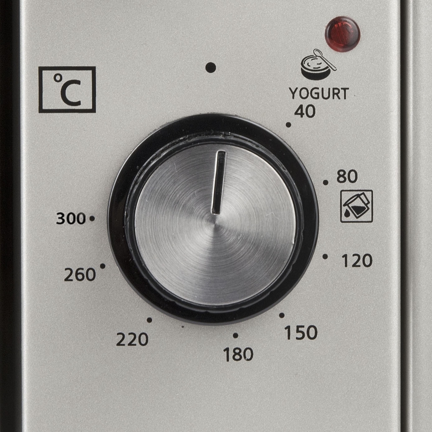 G3Ferrari G10154 - 1800 W/230 V, 58 l kiertoilmauuni, ruostumattomasta teräksestä