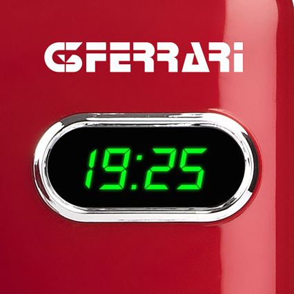 G3Ferrari G1015502 - Mikroaaltouuni grillitoiminnolla 1150 W/230 V, 20 l, punainen